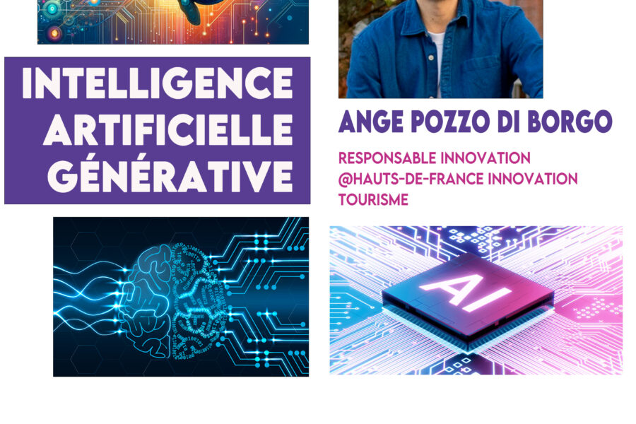 Membres de l'Institution Saint Jean ou extérieurs, participez à la Conférence d'Ange POZZO DI BORGO, Directeur Hauts-de-France Innovation Tourisme, sur l'Intelligence Artificielle.